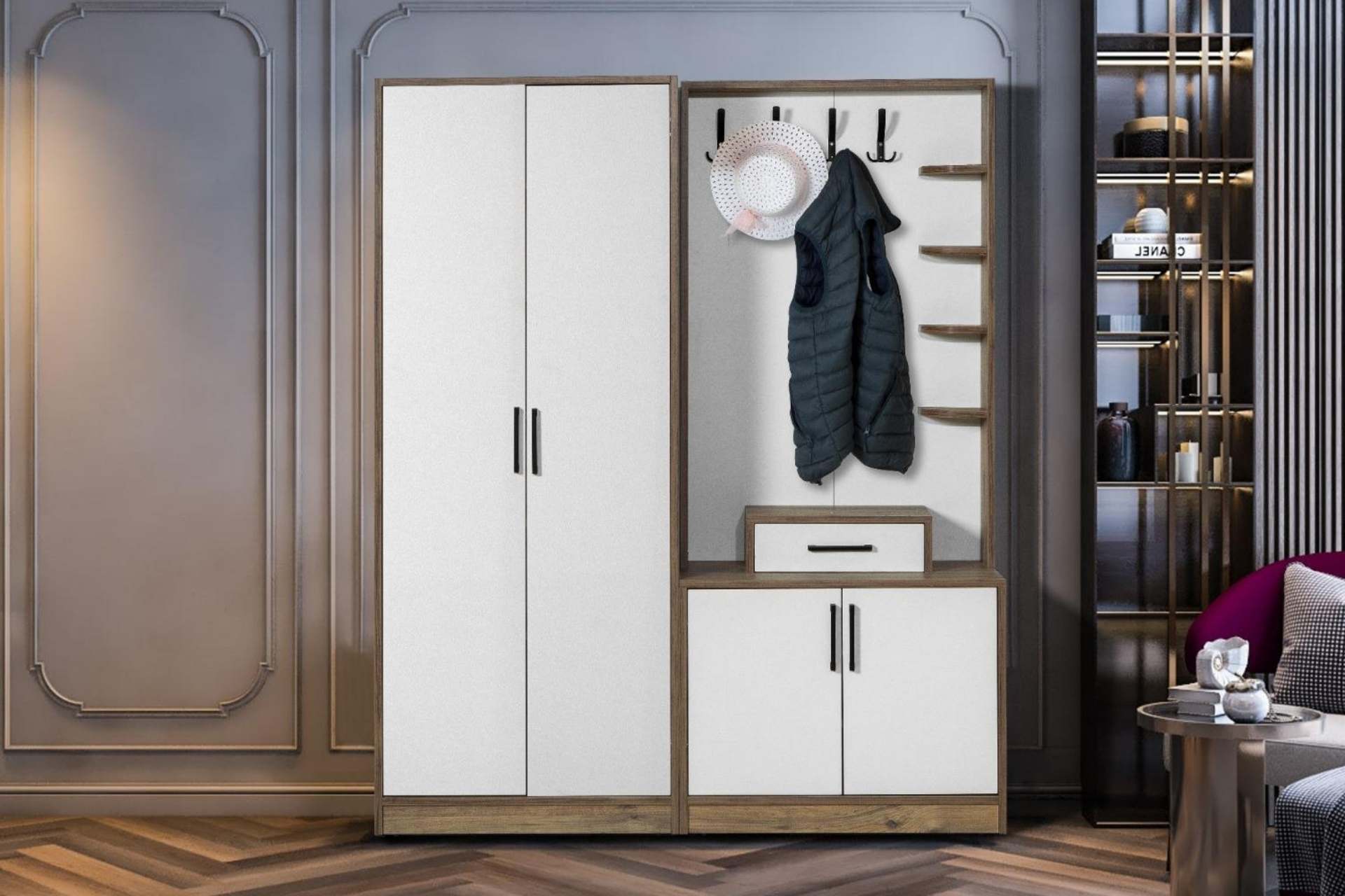 Moderniya Mobilya ile Birbirinden Şık Vestiyer Modelleri Sizleri Bekliyor