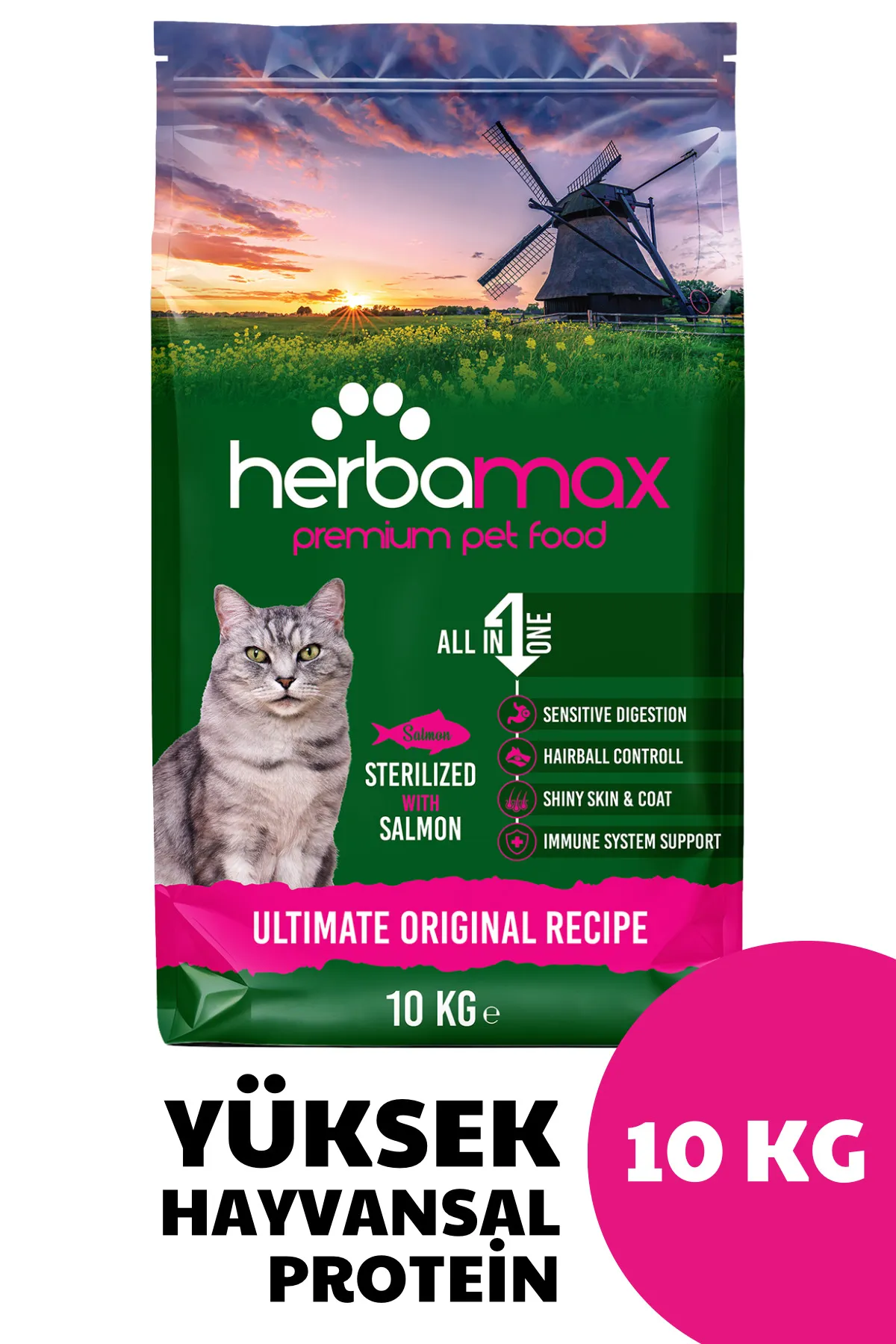 Kısırlaştırılmış Kediler İçin Nutrisyon: Herba Max İncelemesi