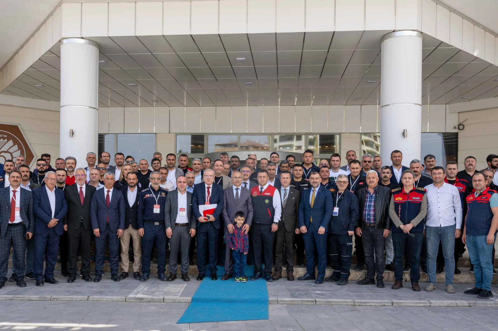 81 ilin itfaiyecileri Malatya'da toplandı