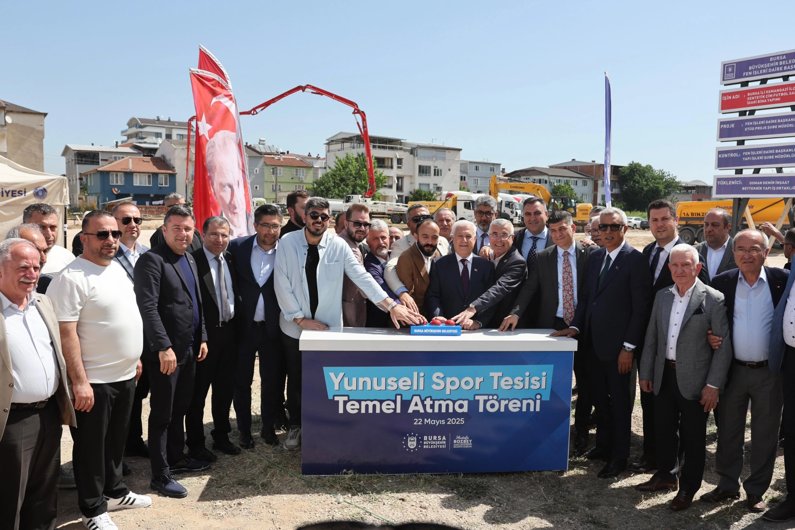 Bursa'da gençlerin istediği tesis Yunuseli'ye kazandırılıyor