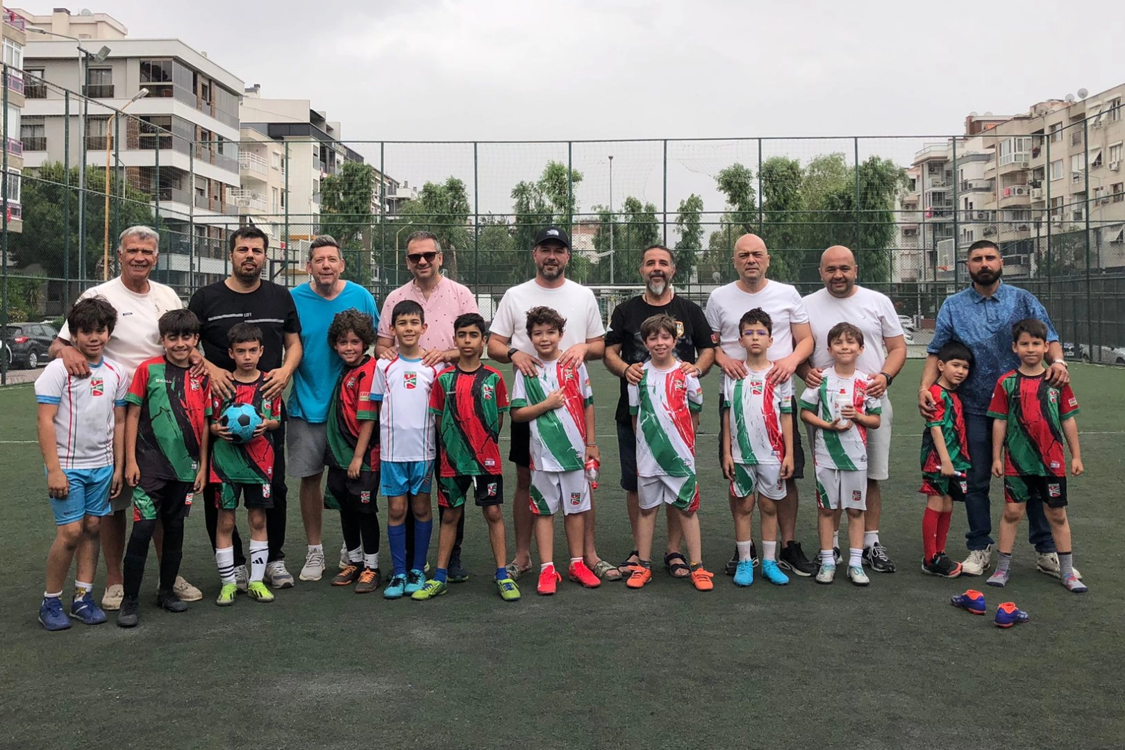 Bostanlıspor’da babalar ile kıran kırana maç