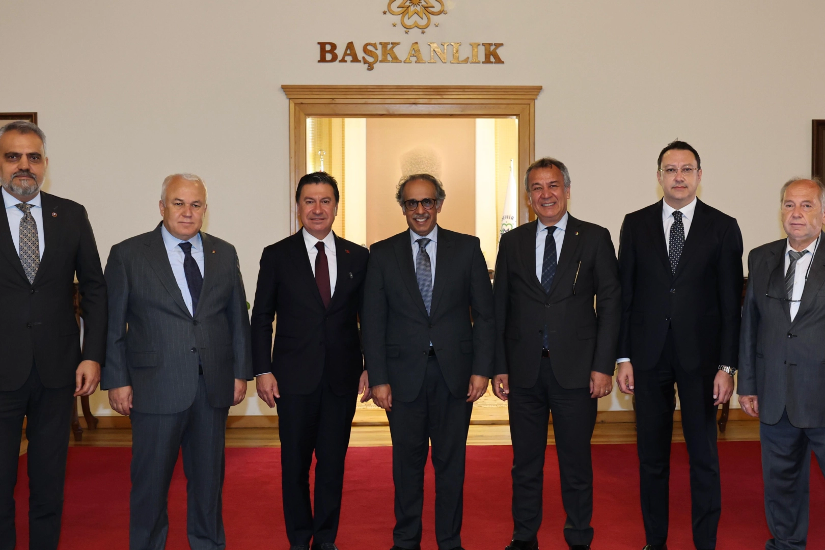 Kuveyt Büyükelçisi Al-Adwani’den Başkan Aras’a ziyaret