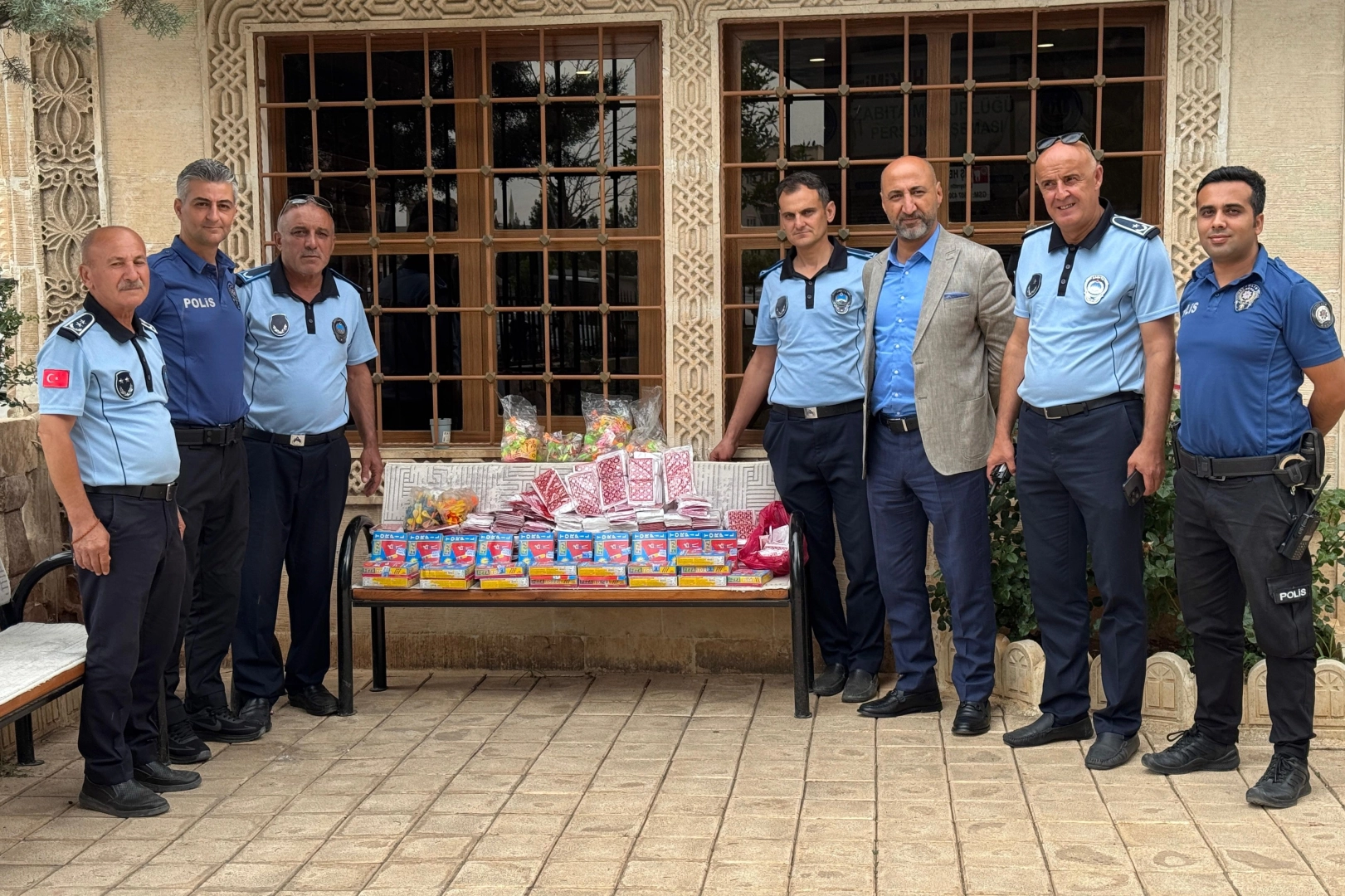 Mardin Midyat'ta bayram öncesi çocuk güvenliği denetimi