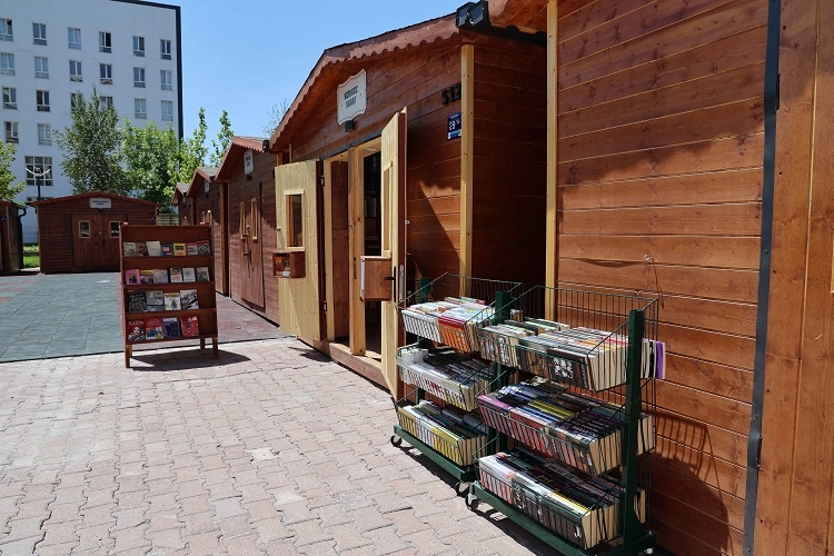 Kayseri Talas'ta kitap kokusu bu çarşıdan yayılacak