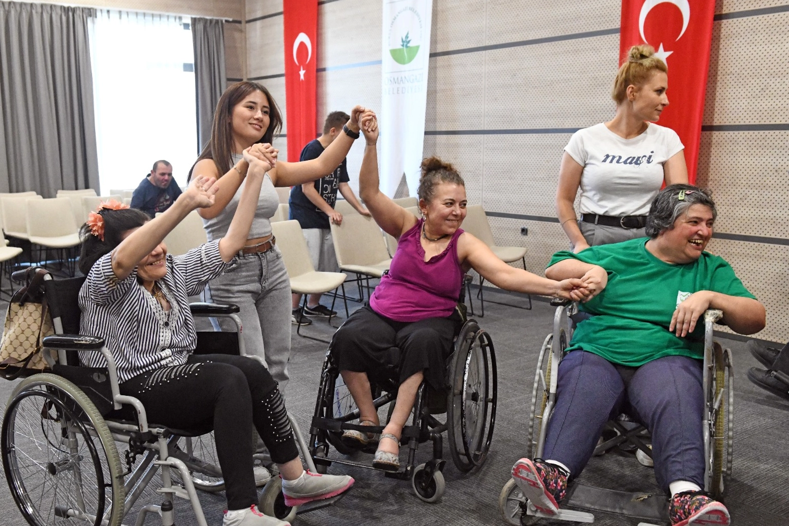 Bursa Osmangazi'de özel bireyler OBAM etkinliğinde buluştu