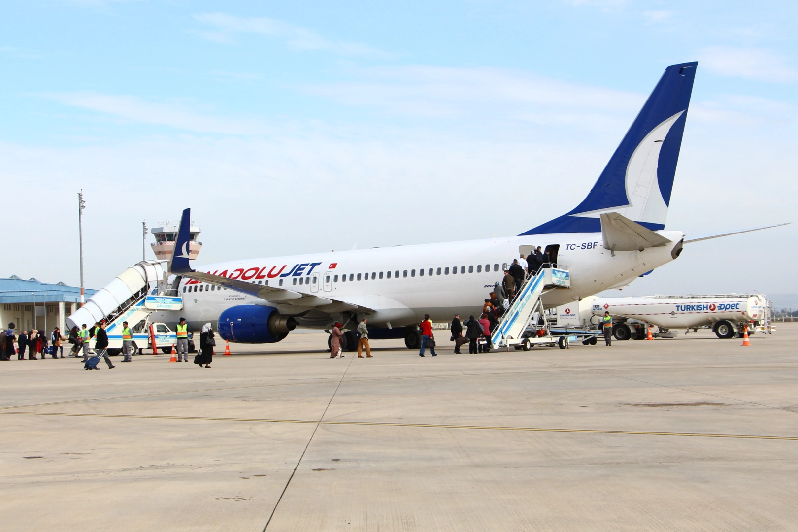 Yenişehir Havalimanı Haziran'da 22 bin yolcuya hizmet verdi