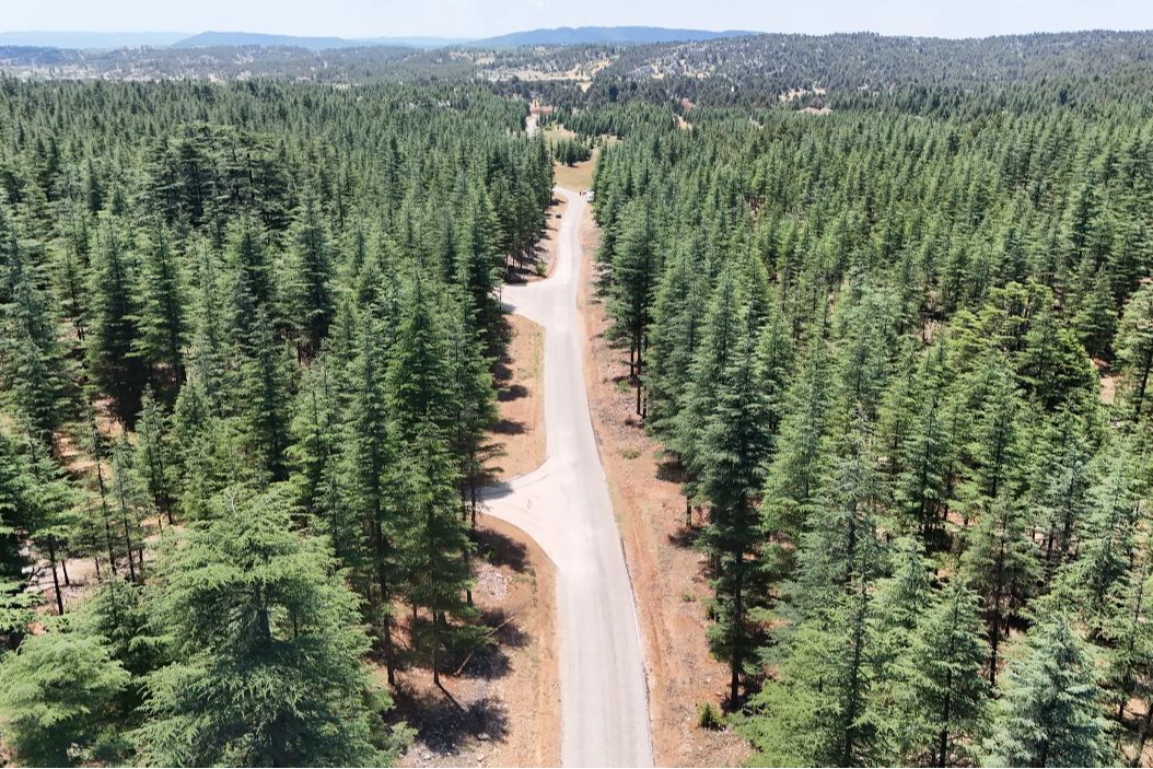 Mersin’in dağ yoluna asfalt dokunuşu