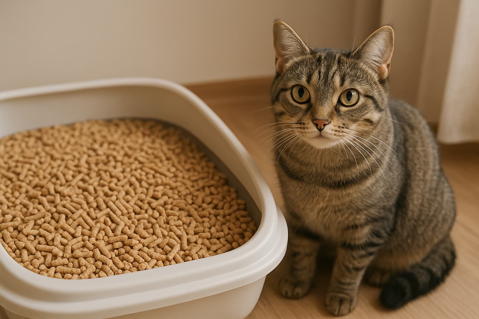 Çam Peleti Kedi Kumu ile Evinizde Ferahlık Yakalayın