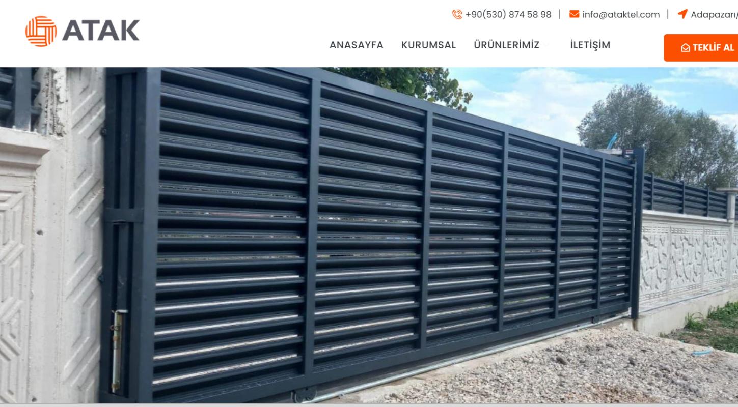 Panjur Çit Modelleri