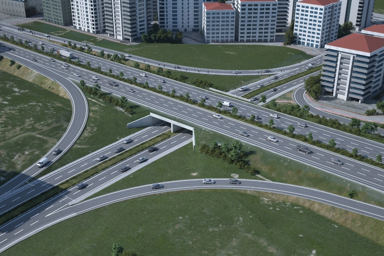 Abdülhamit Han Köprülü Kavşağı Mart’ta hizmete açılıyor