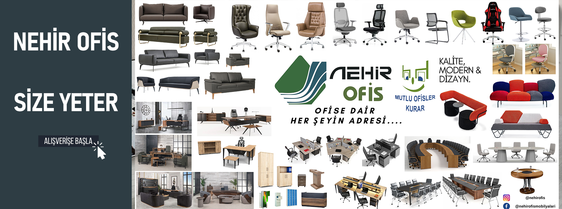 Modern Ofis Mobilyaları ile Verimli ve Şık Çalışma Alanları