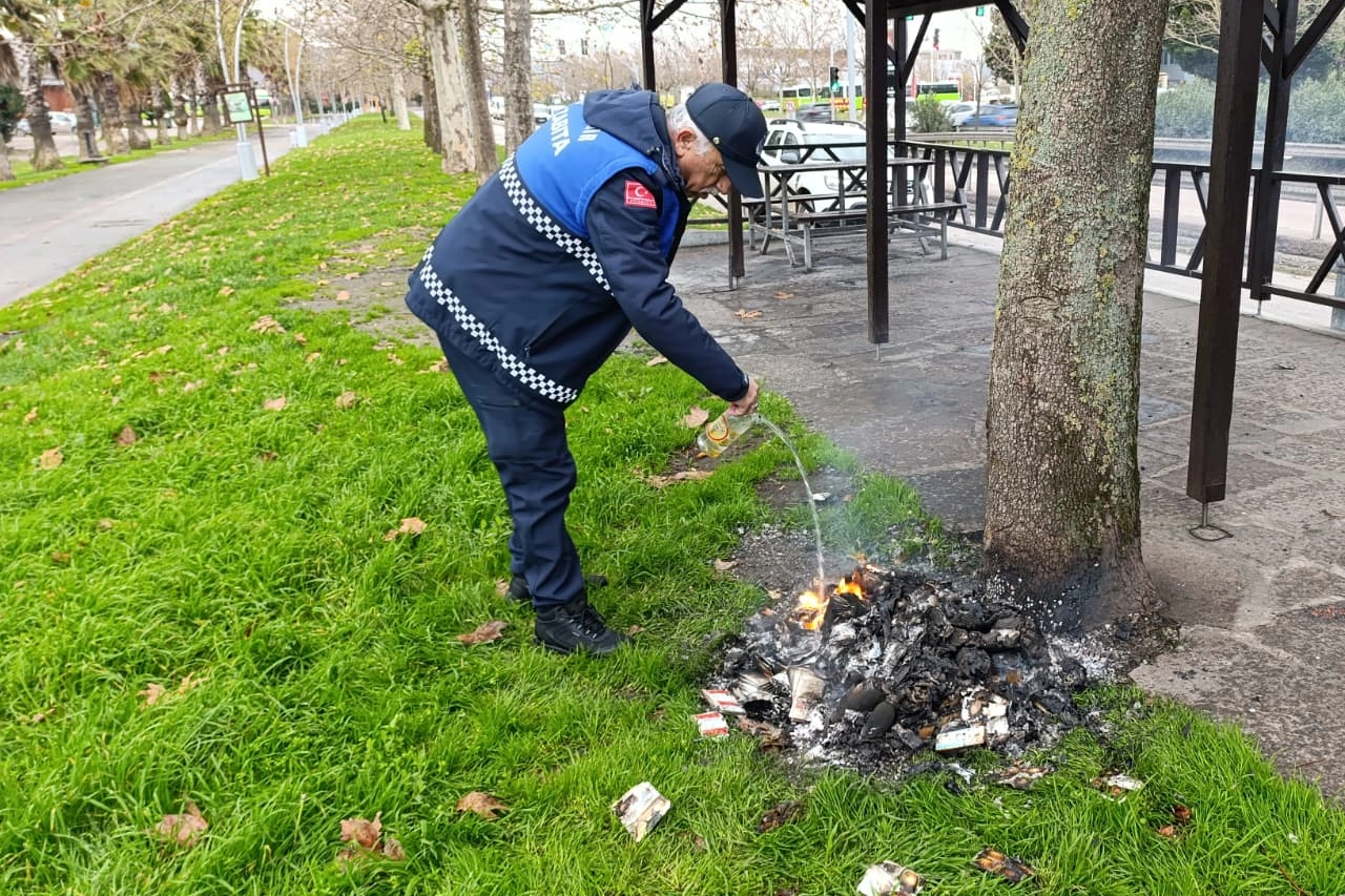 Kocaeli Zabıtası'ndan örnek duyarlılık