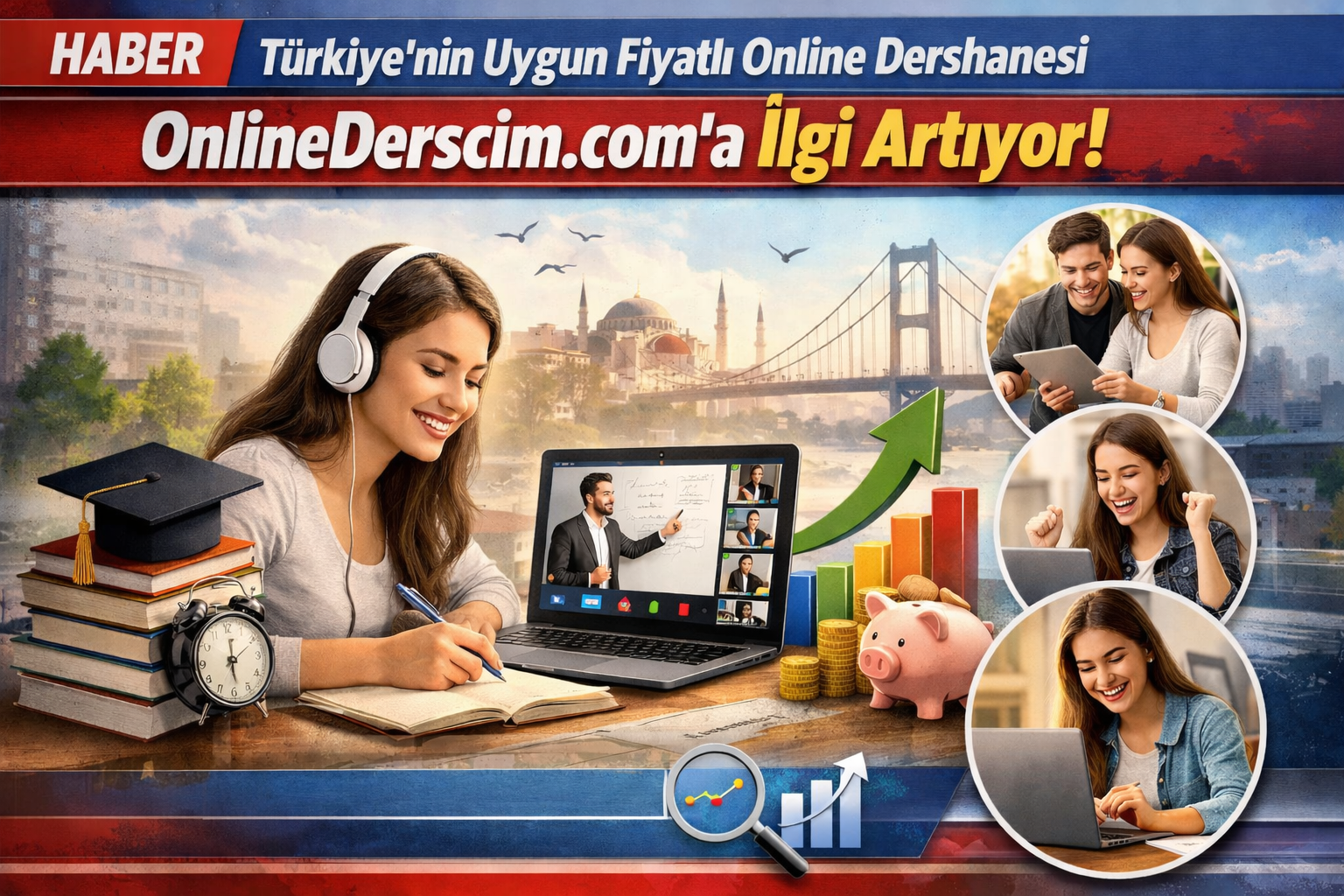 Türkiye’nin Uygun Fiyatlı Online Dershanesi OnlineDerscim.com’a İlgi Artıyor
