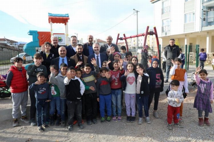 Bursa İnegöl’de ‘Huzur’lu iki yeni park