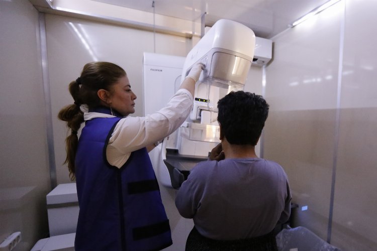 Gaziantep’te 165 bine yakın kadının sağlık taraması yapıldı