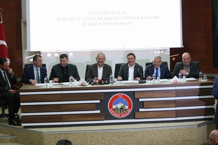 Kayseri’ye Yeşilay Rehabilitasyon Merkezi