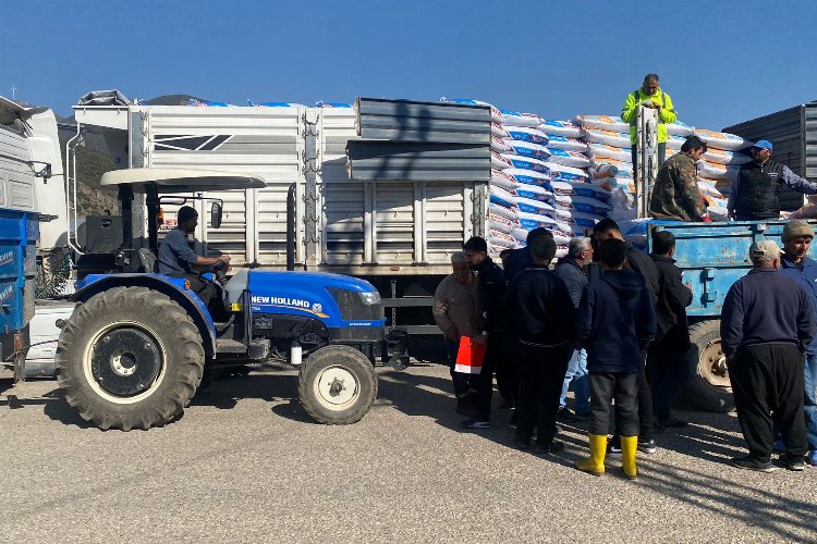 Gaziantep Büyükşehir’den afette etkilenen üreticilere destek