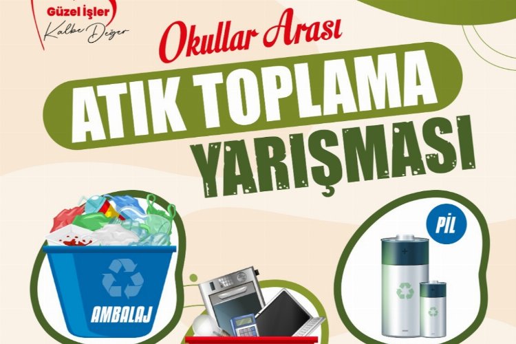 İzmit’te okullar arası ‘Atık Toplama Yarışması’ sürüyor