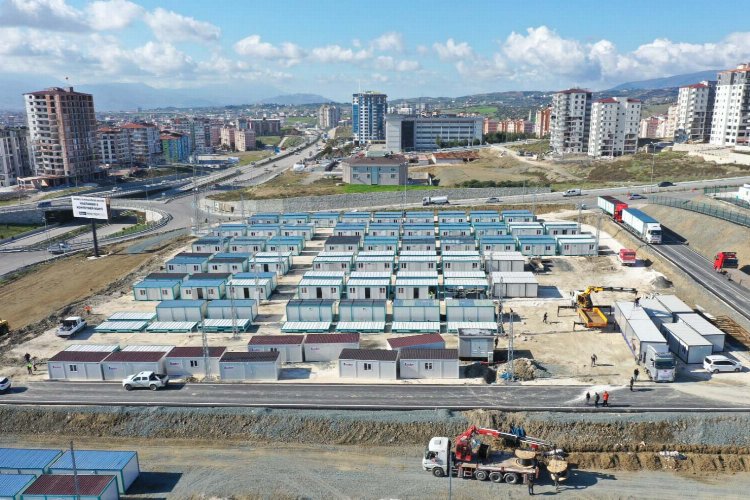 Kocaeli Büyükşehir’den Defne’ye konteyner kent