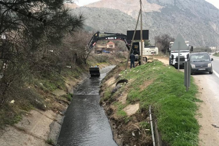 Manisa Şehzadeler’de taşkınlara karşı önlem