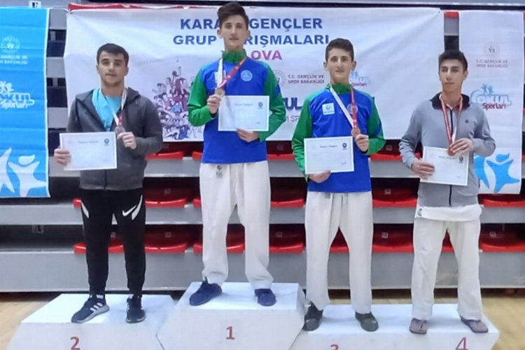 Çayıorva’ya karateden 6 madalya