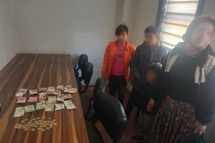 Düzce’de duygu sömürüsüne çocuklarını alet etti!