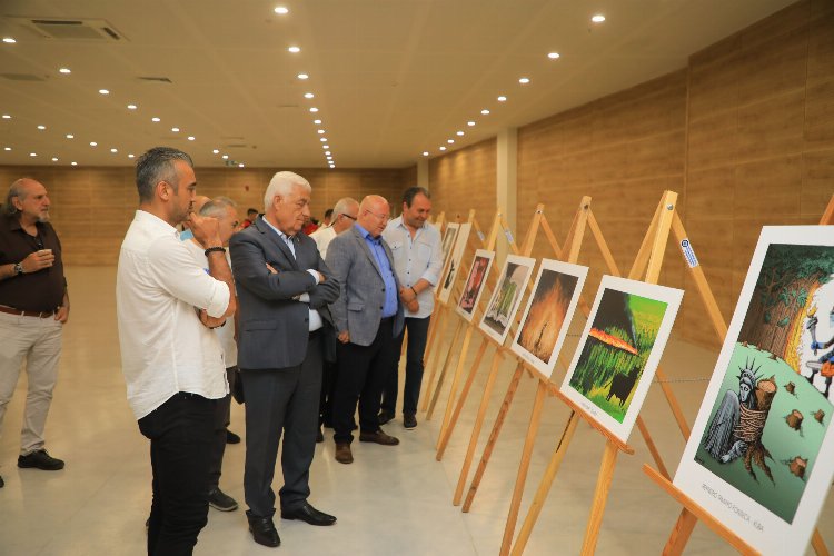 Muğla’da ‘eğitim’ temalı karikatür yarışması