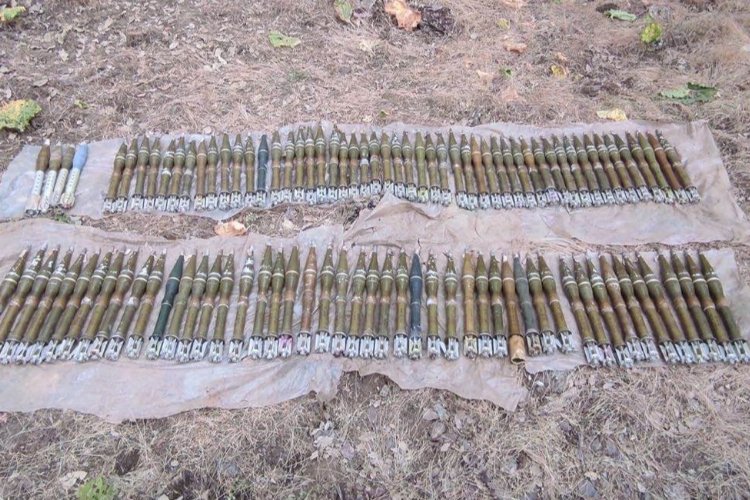 Çok sayıda mühimmat ‘Pençe’lediler!