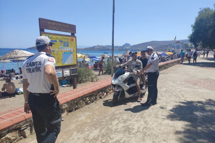 Bodrum’da ‘Trafik Zabıta’ denetimleri sıklaştırdı