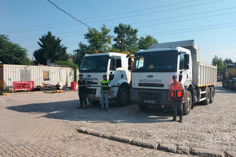 Gölcük’ten Bartın’a destek