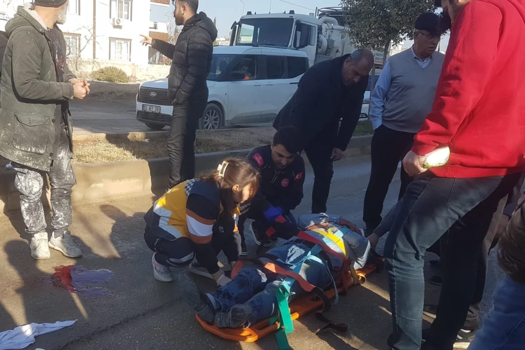 Adıyaman’da trafik kazası… Buzlanma kaza yaptırdı!