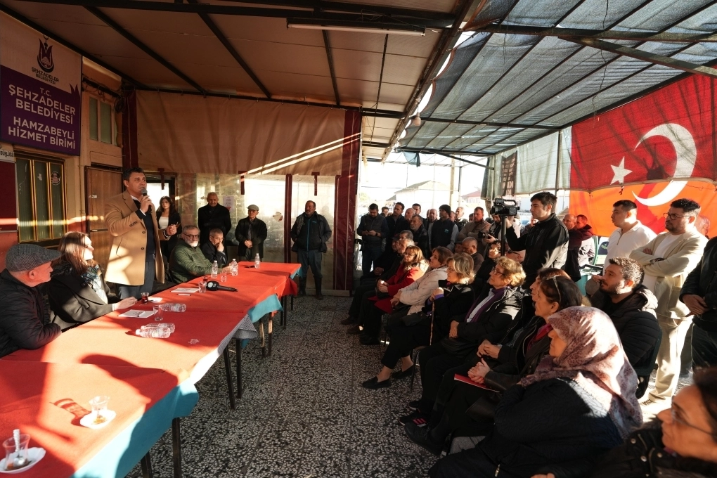 Manisa’da 4 kırsal mahalleye ziyaret