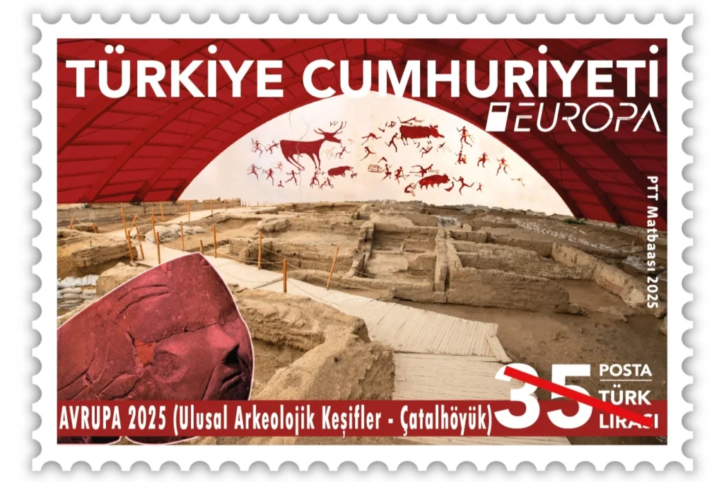 ‘Avrupa’nın en güzel pulu’ oylamaları sürüyor… PTT, arkeolojik keşiflerle Türkiye’yi temsil ediyor