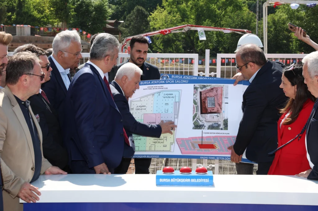 Bursa Atatürk Spor Salonu’na ilk harç! Açılış 19 Mayıs 2027’de
