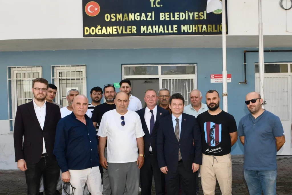 Bursa Osmangazi’de Başkan Aydın’ın durağı Doğanevler oldu