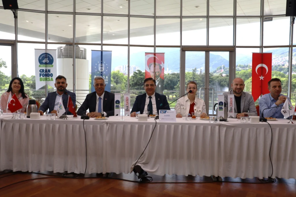 Bursa’da pedallar Gran Fondo için dönecek