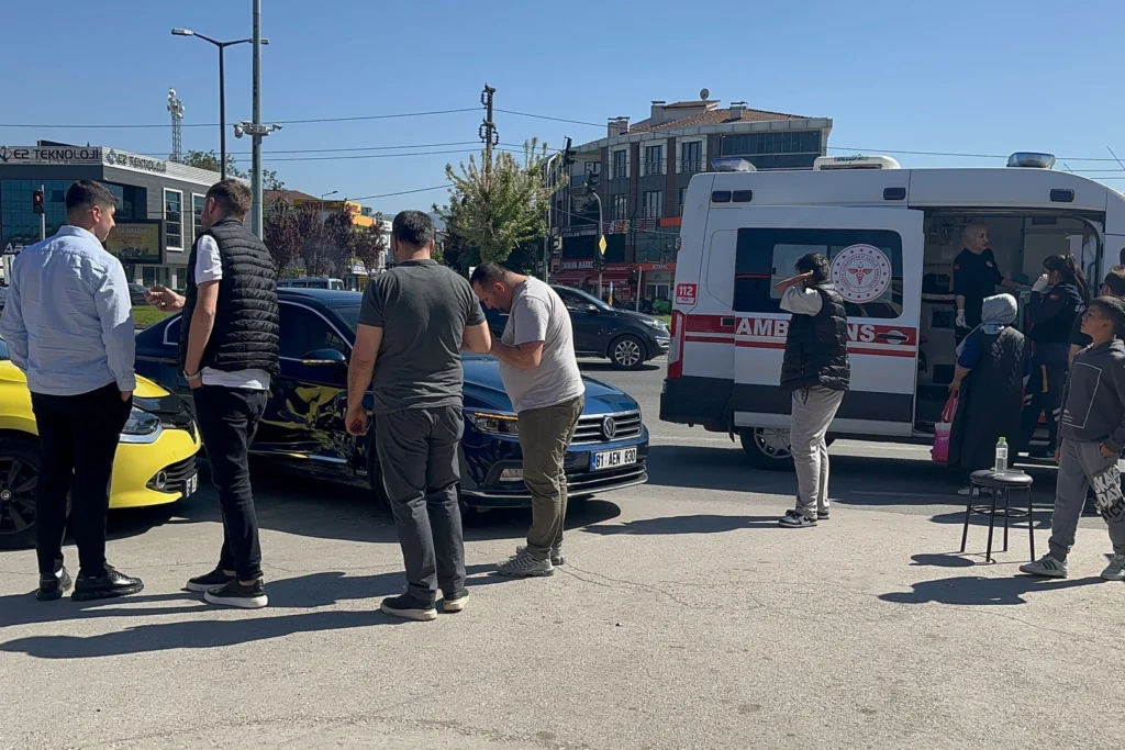 Düzce’de trafik kazası: 1 yaralı