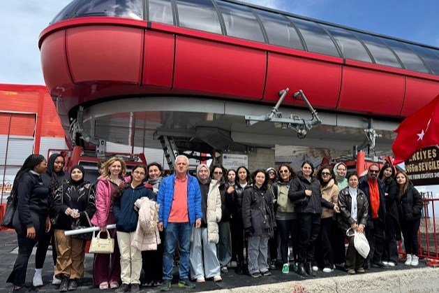 Erasmus öğrencileri Erciyes’e hayran kaldı