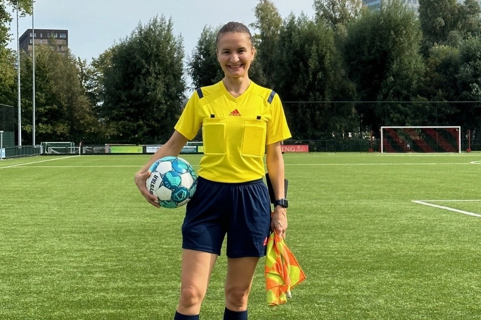FIFA kokartlı kadın hakem Türkiye’de ilke imza attı