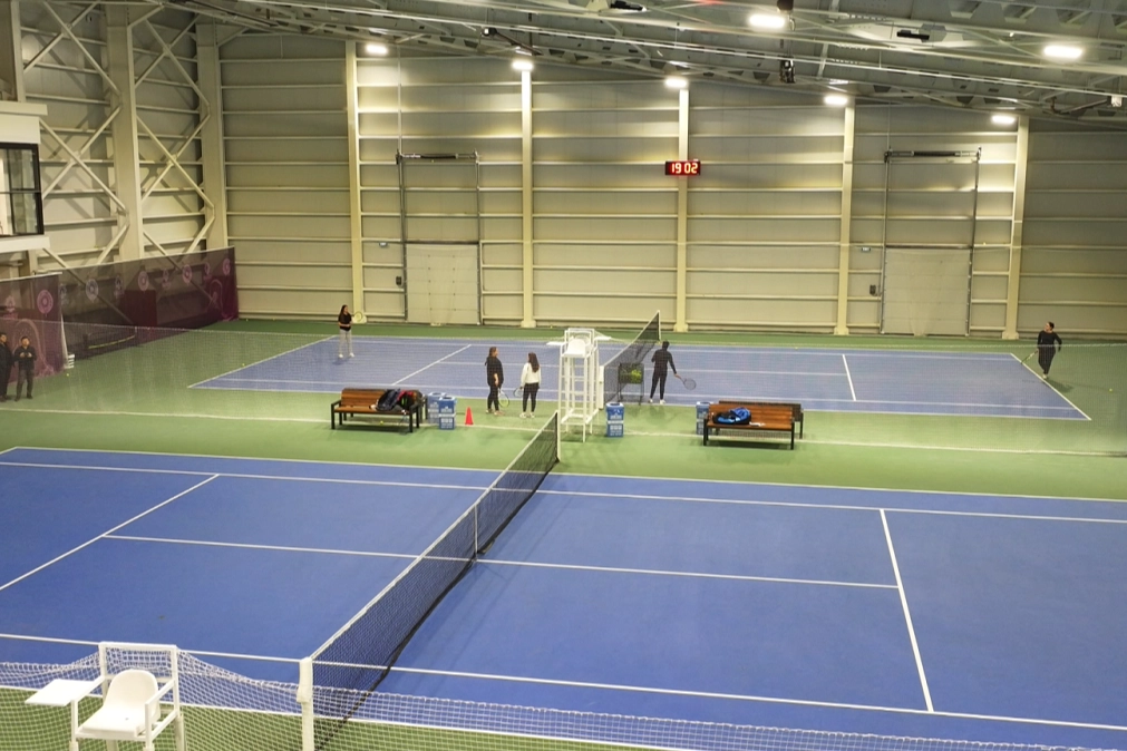 Konya Karatay’da 19 Mayıs kapsamında ödüllü tenis turnuvası