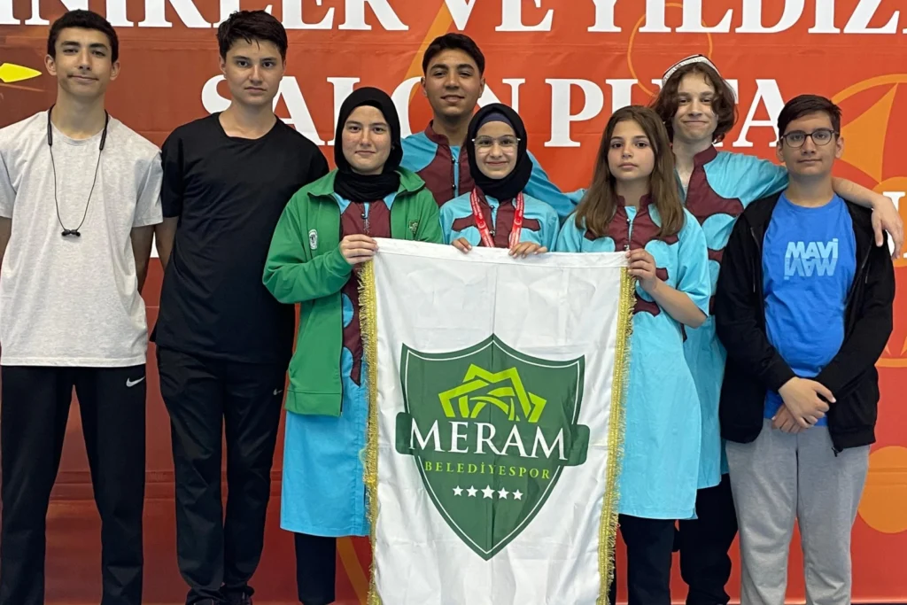 Konya Meram Belediyespor’da Türkiye ikinciliği sevinci