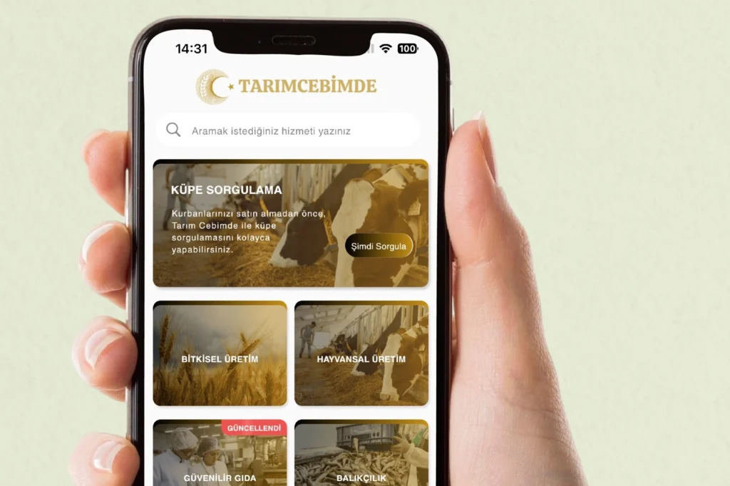 Kurbanlık seçimi ‘Tarım Cebimde’ ile daha güvenli