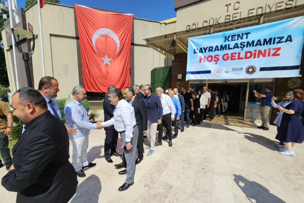Kocaeli Gölcük’te ‘Kent’ bayramlaşması
