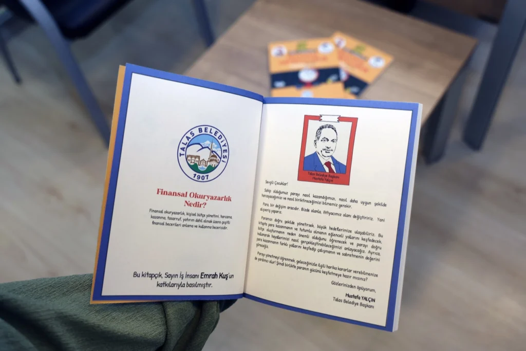Kayseri Talas’ta çocuklara finansal okuryazarlık eğitimi
