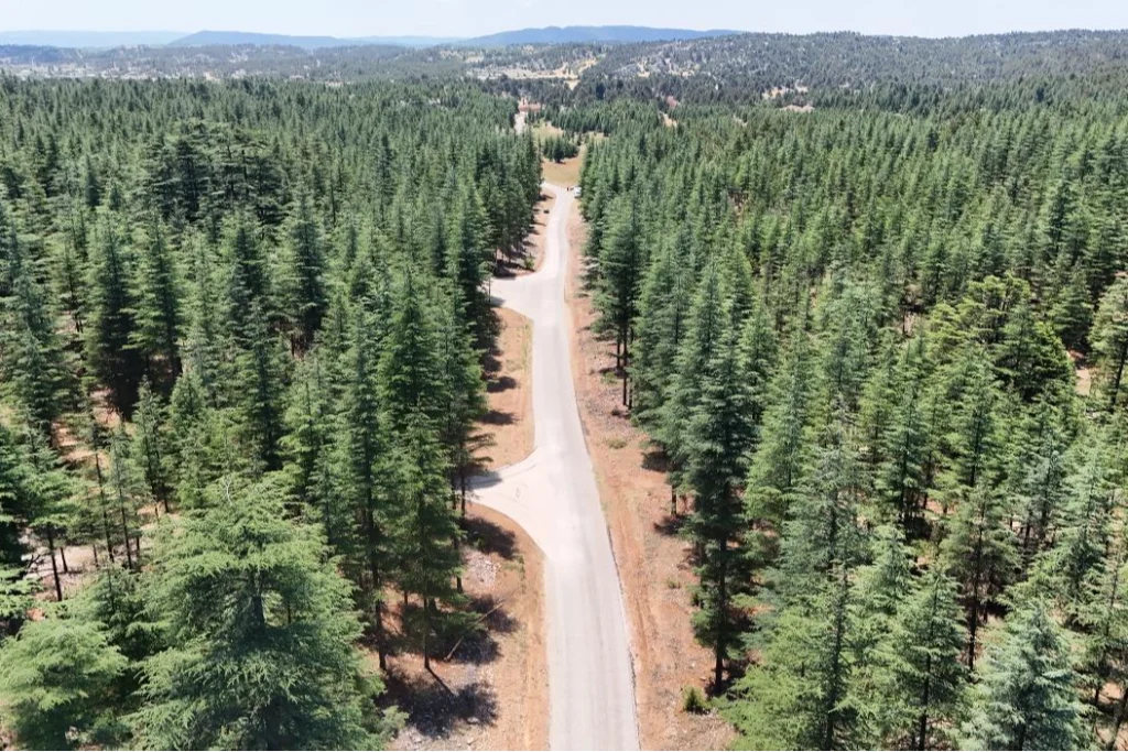 Mersin’in dağ yoluna asfalt dokunuşu