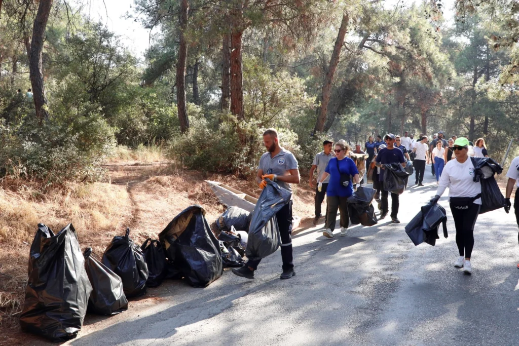 Mudanya’da olası yangınlara karşı temizlik seferberliği