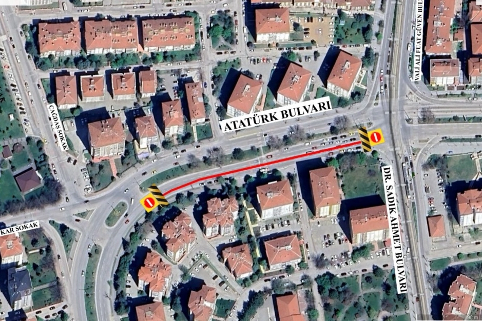 Eskişehir’de Atatürk Bulvarı 4 etapta yenileniyor