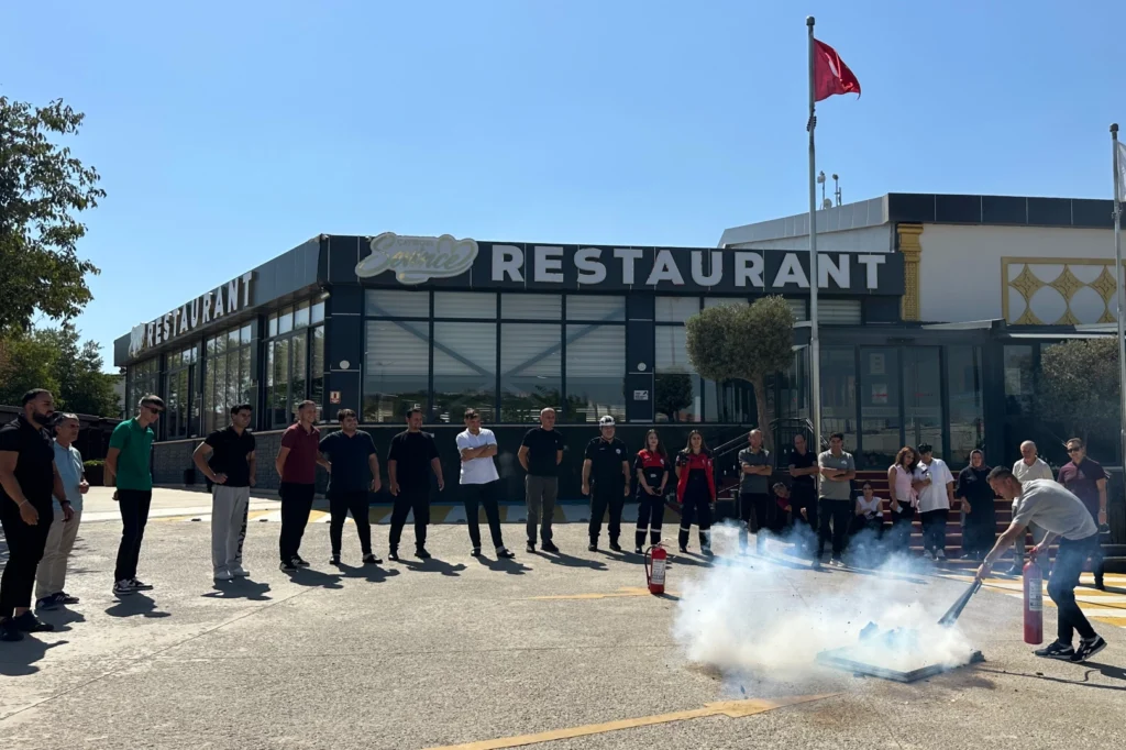 Kocaeli Çayırova’da olası yangınlara karşı eğitim seferberliği