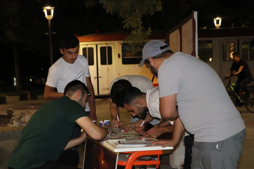 Konya’da ‘Saadet’li gençlerden fidan kampanyası