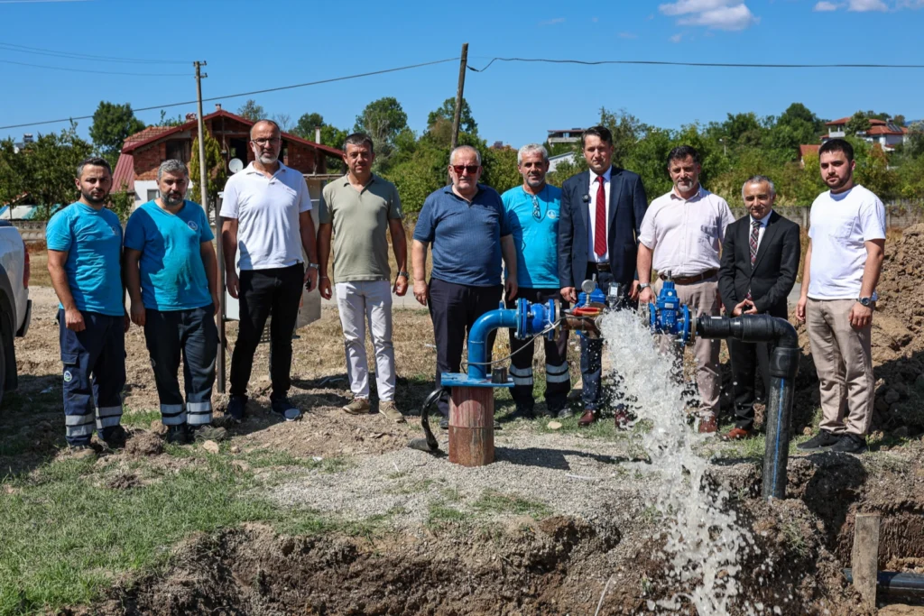 Sakarya’da 132 metre derinlikten kaliteli su